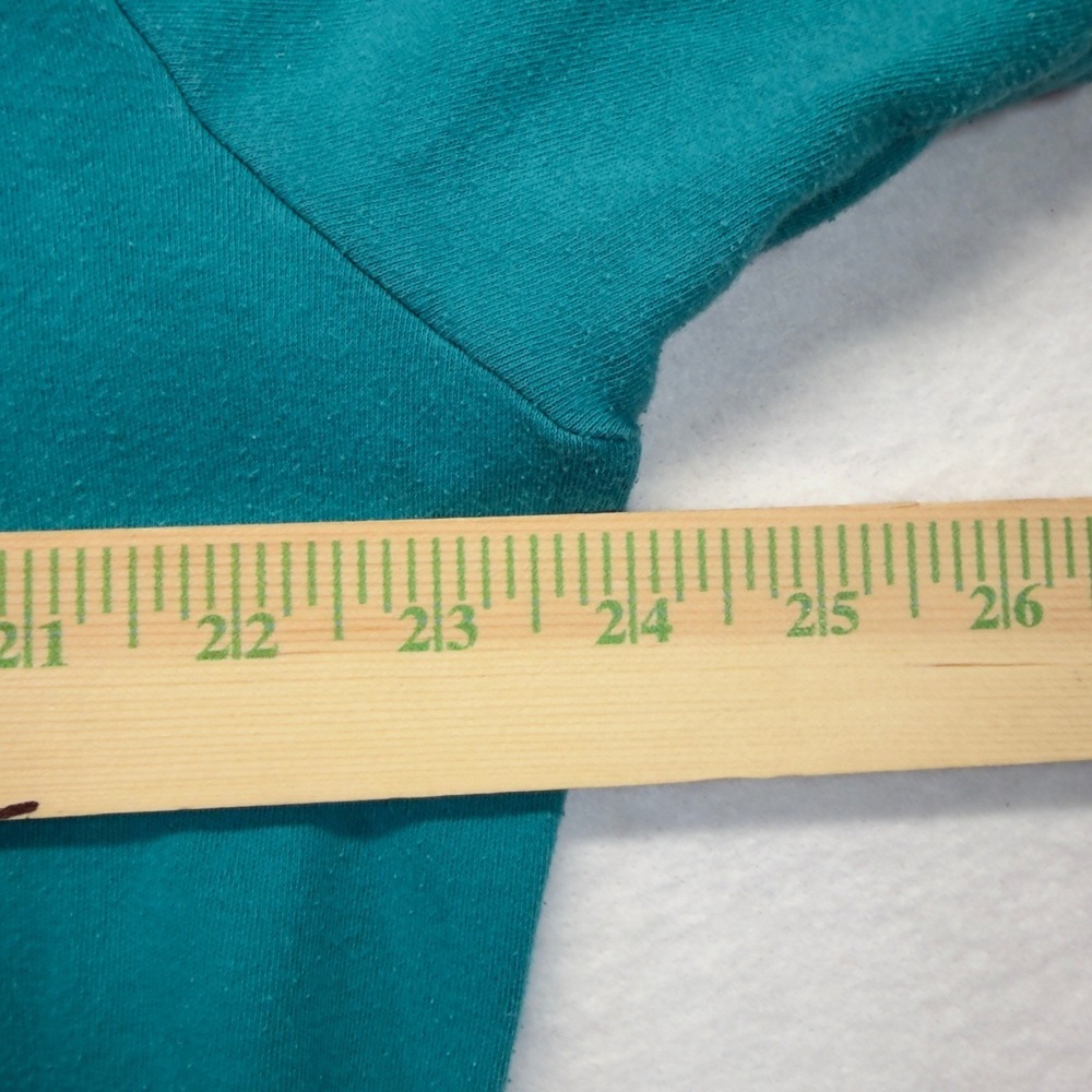 Vintage Polo Ralph Lauren Polo Shirt Mens XL Teal Yellow Pony Cotton Golf - Picture 6 of 8